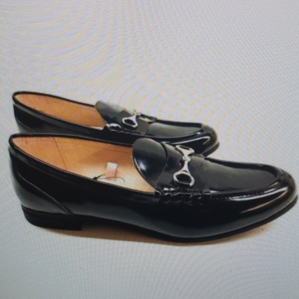 Sam &Libby Womens black loafers tayden flats